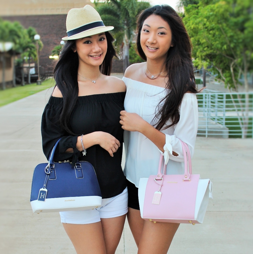 Samantha & Chouette satchel w/ strap - Picture 4 of 4